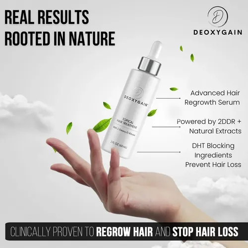 Sérum Deoxygain Para El Crecimiento Del Cabello, Bloqueador