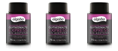 Algabo Quitaesmalte Express 75 Ml X 3u