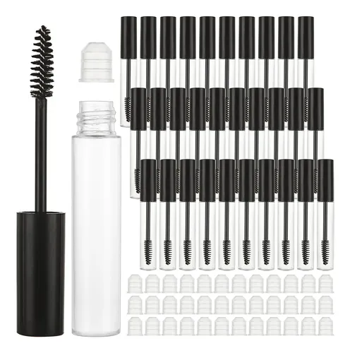 Yayods Tubo De Rímel Vacío 10 Ml, Rellenable, Plástico