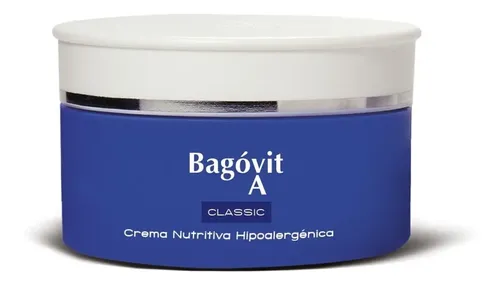 Crema Bagóvit Nutritiva con Vitamina A Hipoalergénica para Todo Tipo de Piel 50g