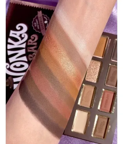 Paleta De Sombras Sheglam X Willy Wonka Chocolate Bar