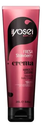 Crema Corporal Anti-age De Fresa X240gr X 6/uni