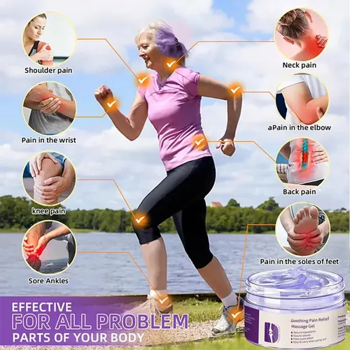 Gel De Masaje Calmante Para Aliviar El Dolor Y La Artritis C