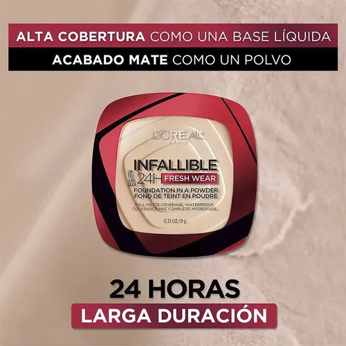 Base en Polvo L’Oréal Paris Infaillible Tono Cashmere