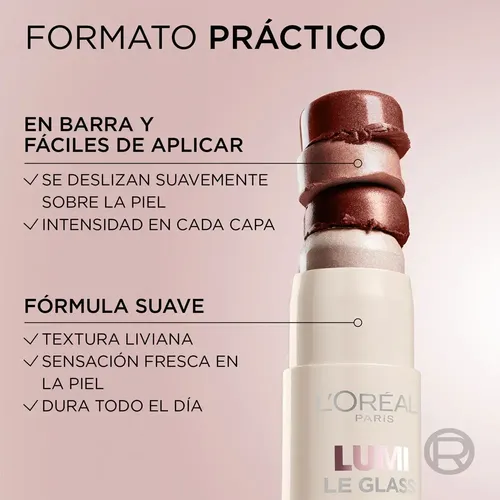 Iluminador En Barra L´oréal Paris Lumi Les Sticks