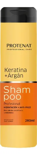 Shampoo Anti Frizz Keratina Argan 280ml Protenat