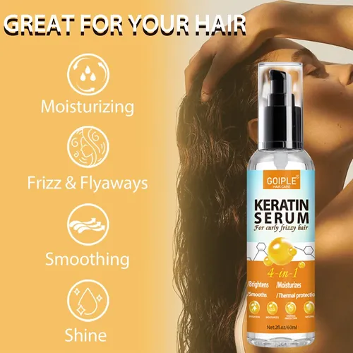 Set De Sérum Capilar En Aerosol Wozutunt Con Queratina Y Agu