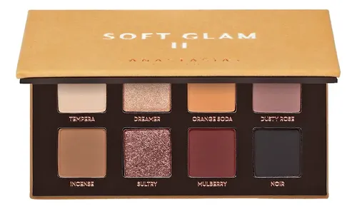 Paleta de Sombras Anastasia Beverly Hills Soft Glam II Mini 8 Tonos