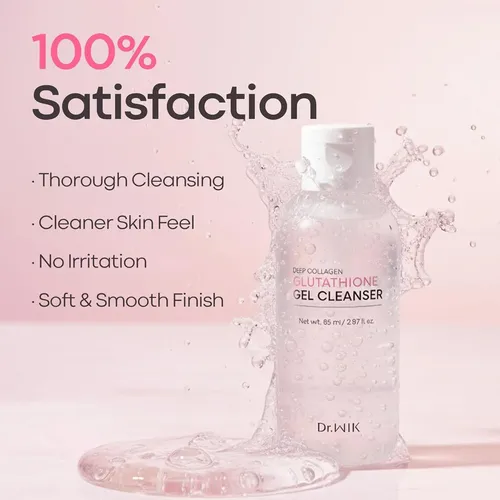 Dr.wik Gel Limpiador Hidratante Con Colágeno Y Glutatión