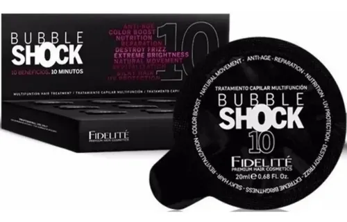 Ampolla Bubble Shock 10 X 12u. 20ml Fidelite