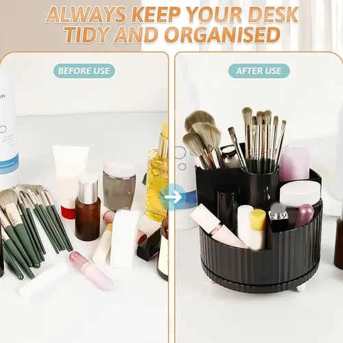 Soporte De Maquillaje X7, Organizador De Maquillaje Giratori