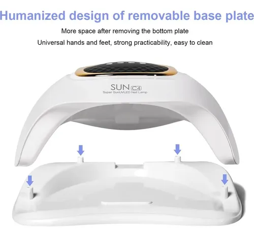 Lámpara De Uñas Uv Led Mirage Layon Sunc1 22.9×21.2cm