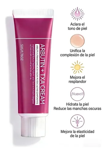 Crema Facial Despigmentante Con Ácido Tranexámico Y Arbutina