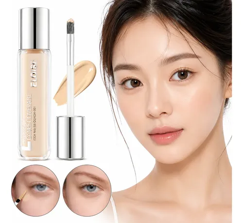 Corrector De Ojeras Camuflaje Con Pincel De Precision Eloise