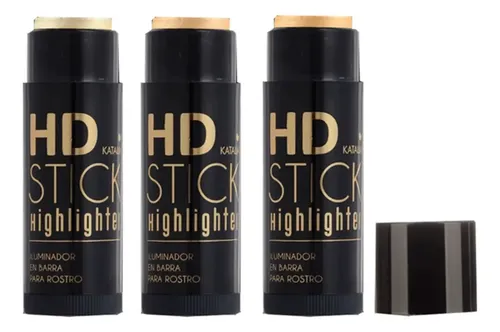 Stick Hd Highlighter – Iluminador En Barra – Katalia Tono Del Maquillaje Gold