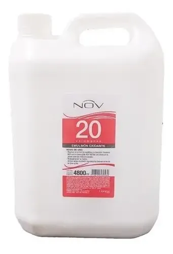 Decolorante Oxidante Nov 20 Vol Bidón 4.8L Para Cabello