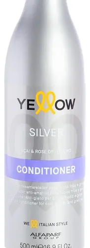 Shampoo Yellow Silver Para Pelo Rubios Grises Mechas Blancos