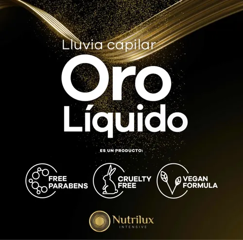Oro Liquido Luxury X 5 Lts Brillo Suavidad Protector Térmico