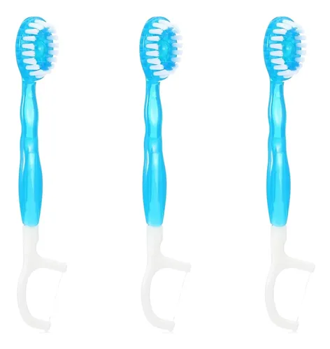 Cepillo De Dientes 2 En 1 Con Hilo Dental Integrado
