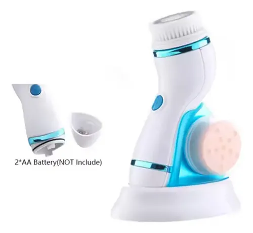 Sale Facial 1 En Cepillo Ultrasónico 4 Cepillo Limpiador