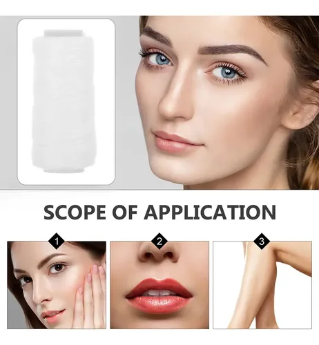 Hilo Facial Para Depilación, 6 Rollos