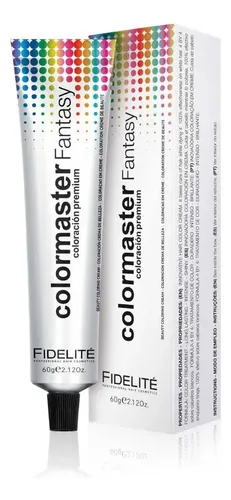 Tinturas En Crema Colormaster Fantasy X3 Unidades X60g C/u Tono A elección