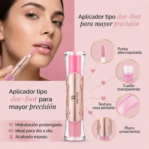 Debby Rose  Aceite Labial & Brillo Labial 4.8ml