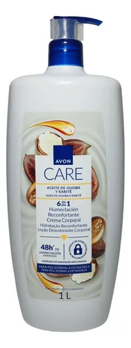 Avon Crema Corporal 1 Litro Care Renovadora Aceite De Jojoba