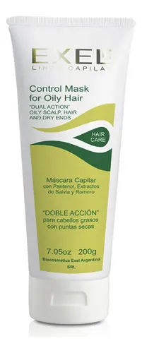 Kit Exel Cabellos Grasos Sebo Control Shampoo + Máscara