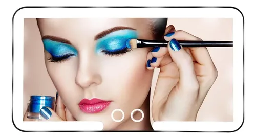 Espejo De Maquillaje De Visera De Coche Con Led Recargable