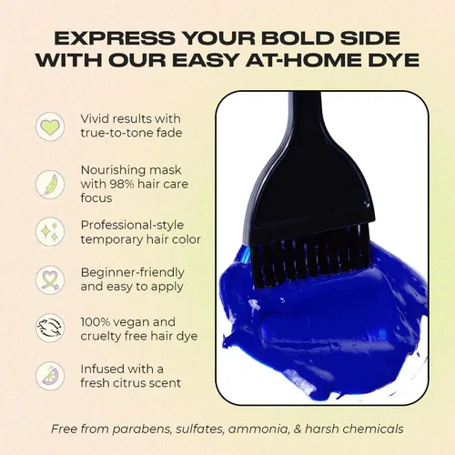 Colorante Semipermanente Inh Azul Azurite 190 G