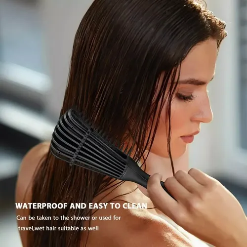 Peine Masaje Octopus Para Cabello Rizado Y Con Nudos Color