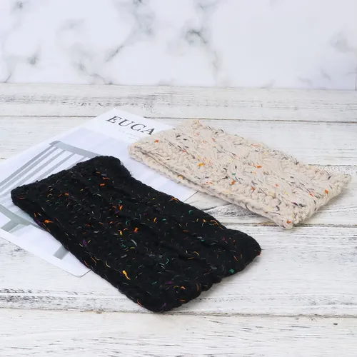 2 Bandas De Pelo Elásticas Para Trenzar, Diadema Ancha