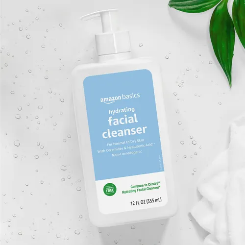 Limpiador Facial Hidratante Amazon Basics 355 Ml Piel