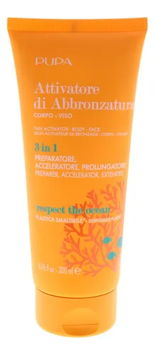 Autobronceador Pupa Milano, Activador De Bronceado 3 En 1, 2