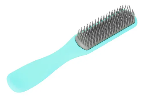 A Cepillo De Peinado For Curly Classic, 9 Hileras, For Separ