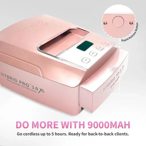 Lámpara Uv/led Igel Beauty Hybrid Pro 3.0 Xl Con Batería