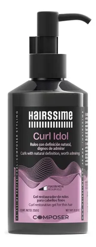 Hairssime Curl Idol Gel Rulos Cabello Fino