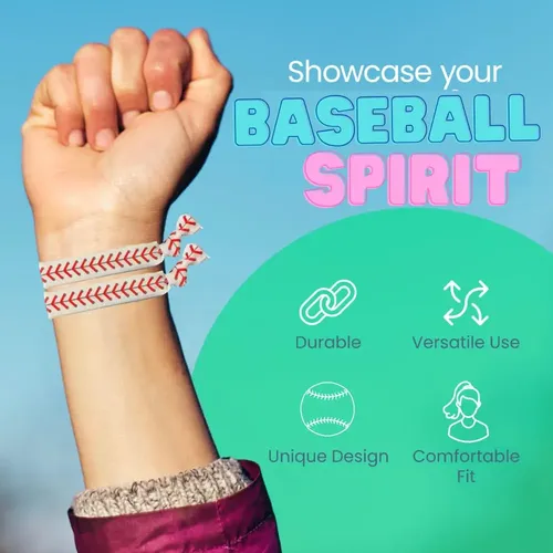 Set De Accesorios Para El Cabello De Béisbol, Cintas Para El