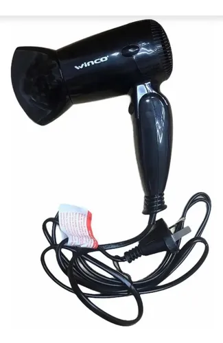 Secador De Pelo Plegable Mini Viaje Chico 1200w Winco W191