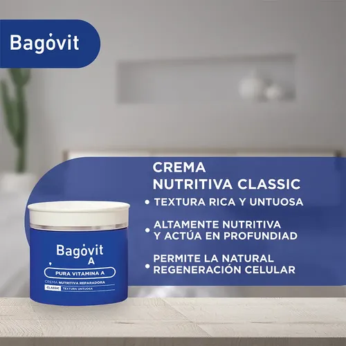 Bagovit A Classic Crema Nutritiva Hipoalergenica X 100 Grs