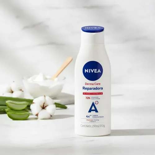 Crema Corporal Hipoalergénica Nivea Derma Care 250 Ml