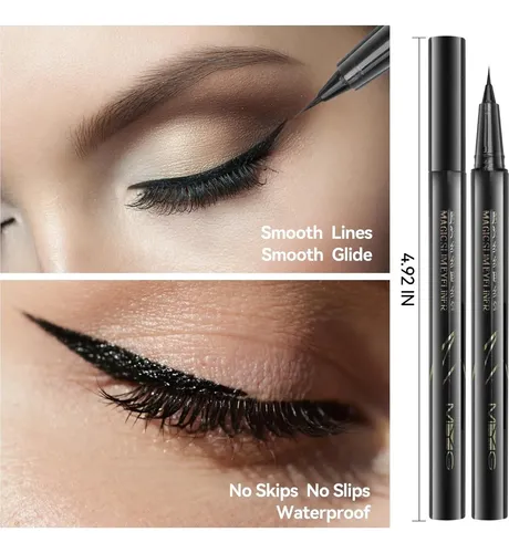 Kit De Cejas Colorido Impermeable Con Pomada Marrón Oscuro