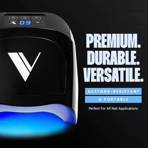 Lámpara Uv Portátil Negra 36w Secador De Uñas Gel