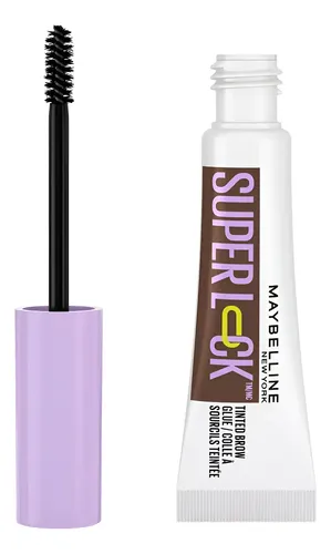 Maybelline Super Lock Brow Glue Eyebrow Gel Cejas 7ml Color 260 Deep Brown