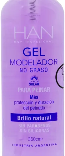 Han Gel Modelador No Graso Para Peinar Brillo Natural