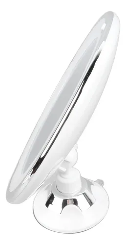 Espejo De Maquillaje Iluminado, Led, Con Aumento De 10x, Tip