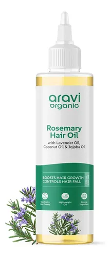 Aceite Capilar Aravi Organic Romero Y Lavanda 200 Ml