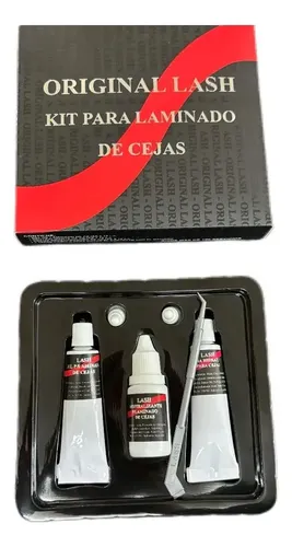 Kit Color/tintura + Kit Laminado De Cejas Original Lash