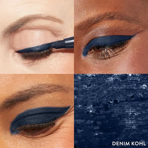Delineador Kajal Larga Duración Azul Denim Con Sacapuntas